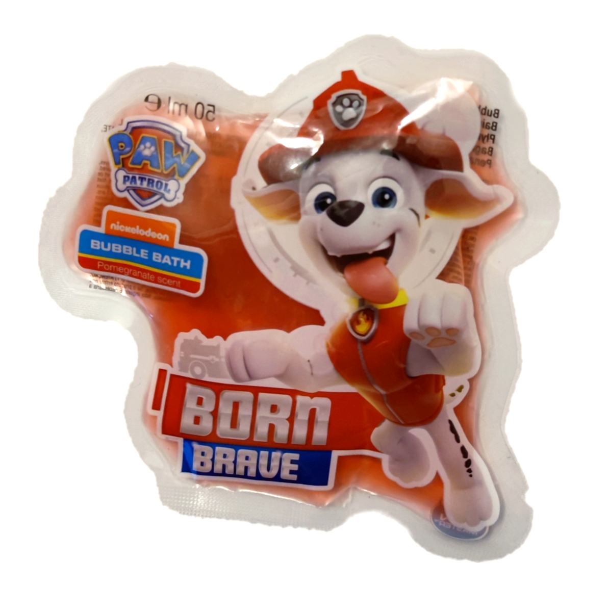 Badeschaum mit den Motiv von Paw Patrol Marshall